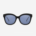 Cat Eye Bevel Cutting Acetate Women's Sunglasses